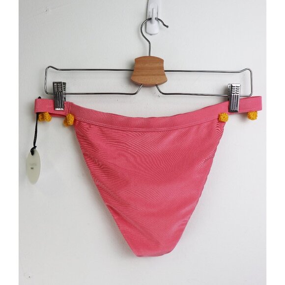 NWT Tularosa Tatum Bikini Bottom Swimsuit Pink L - Picture 7 of 8
